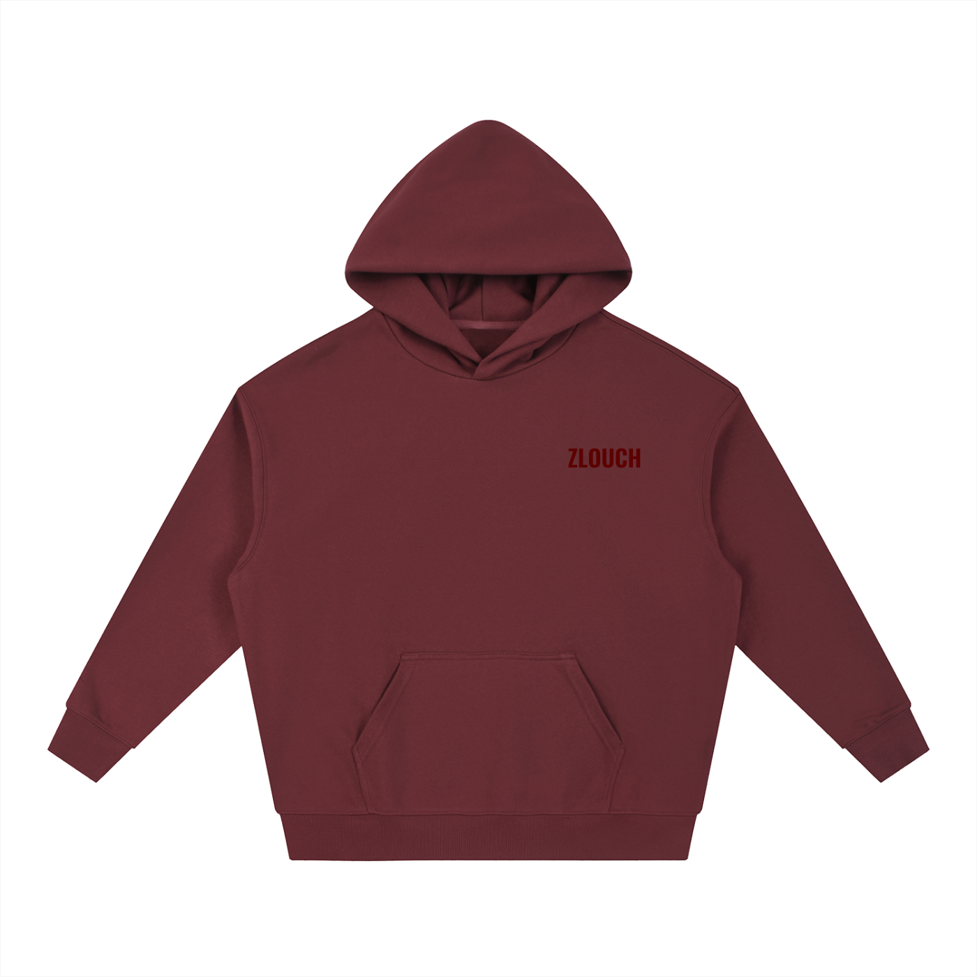 ZLOUCH Basic Oversized Hoodie